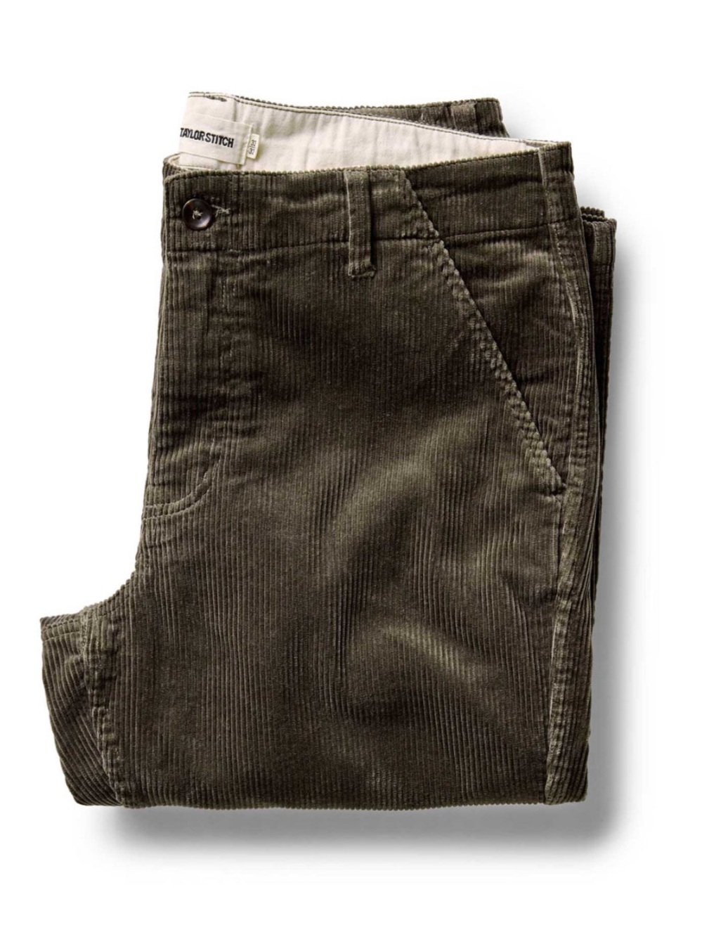 Taylor Stitch Size 34 Olive Corduroy Pants